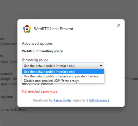 leak prevent chrome|WebRTC